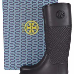 Tory Burch Marion Rain Boots BRAND NEW size 8